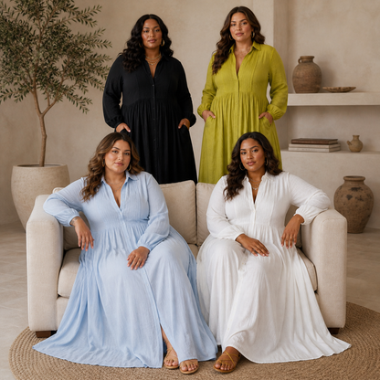 Colette | Robe Maxi Élégante