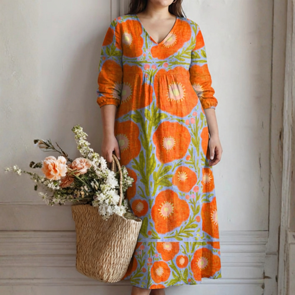 Calliope - Robe Florale Enchantée