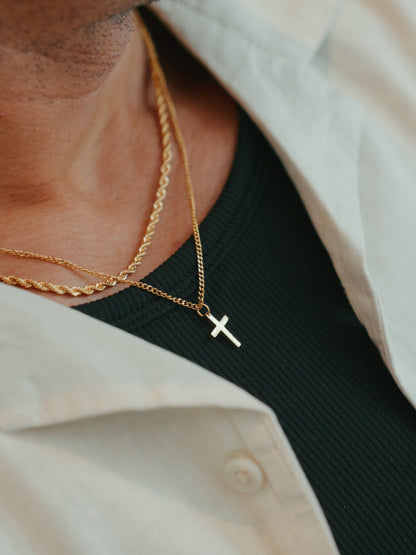Collier Croix Élégance Signature