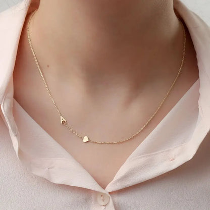 Collier Initiales Personnalisé