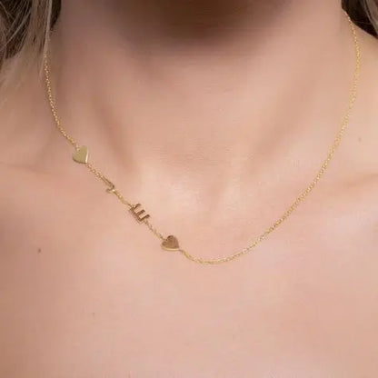 Collier Initiales Personnalisé