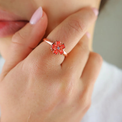 Bague anti-anxiété Blossom