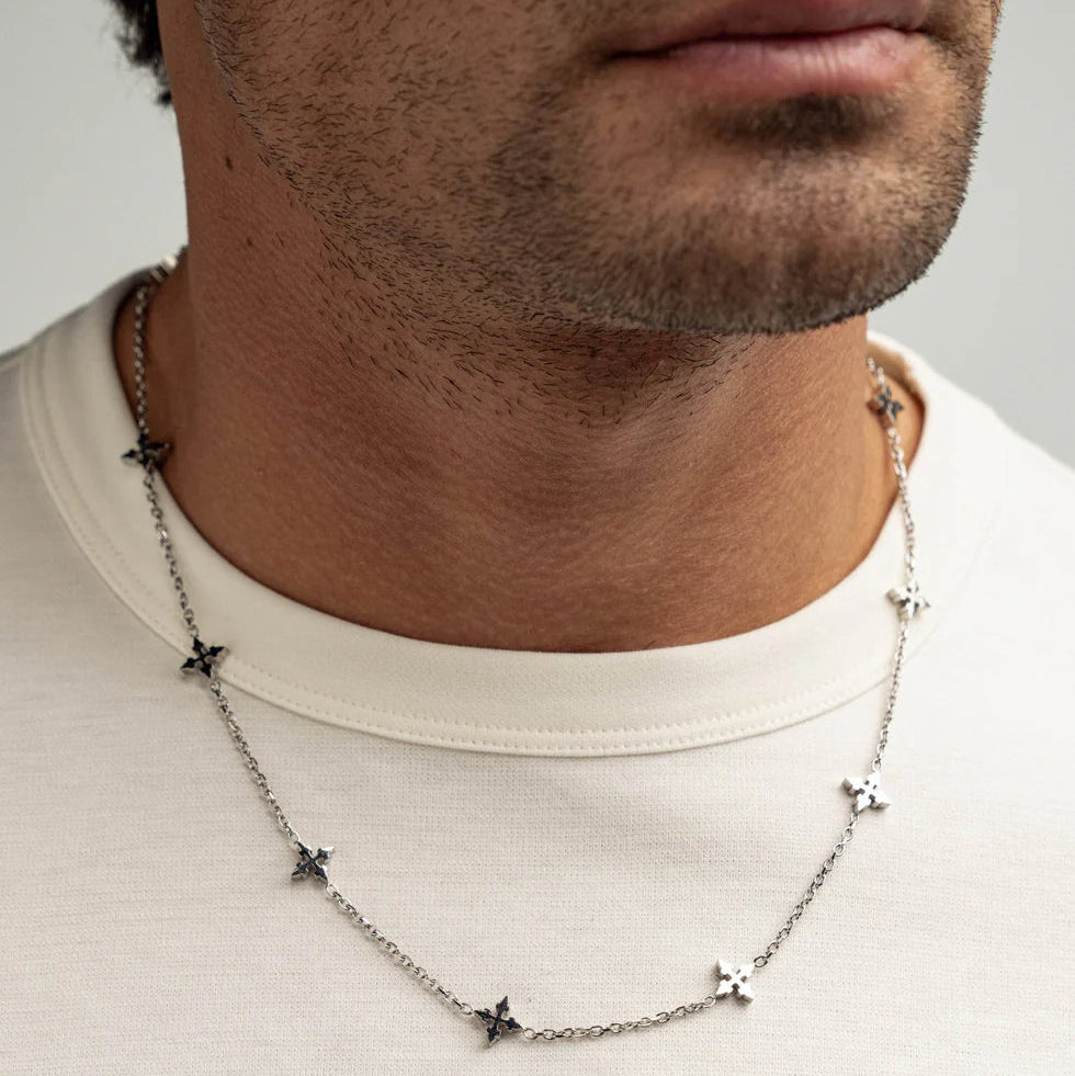 Collier Lune Ajustable Résistant