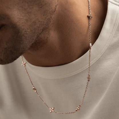 Collier Lune Ajustable Résistant