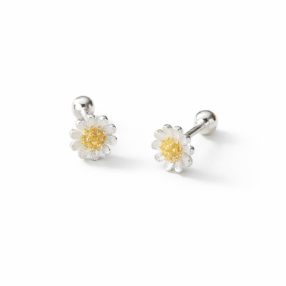 Boucles Marguerite Délicate
