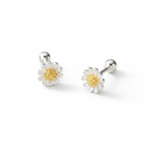 Boucles Marguerite Délicate