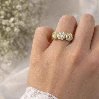 Bague Fleurs Délicates