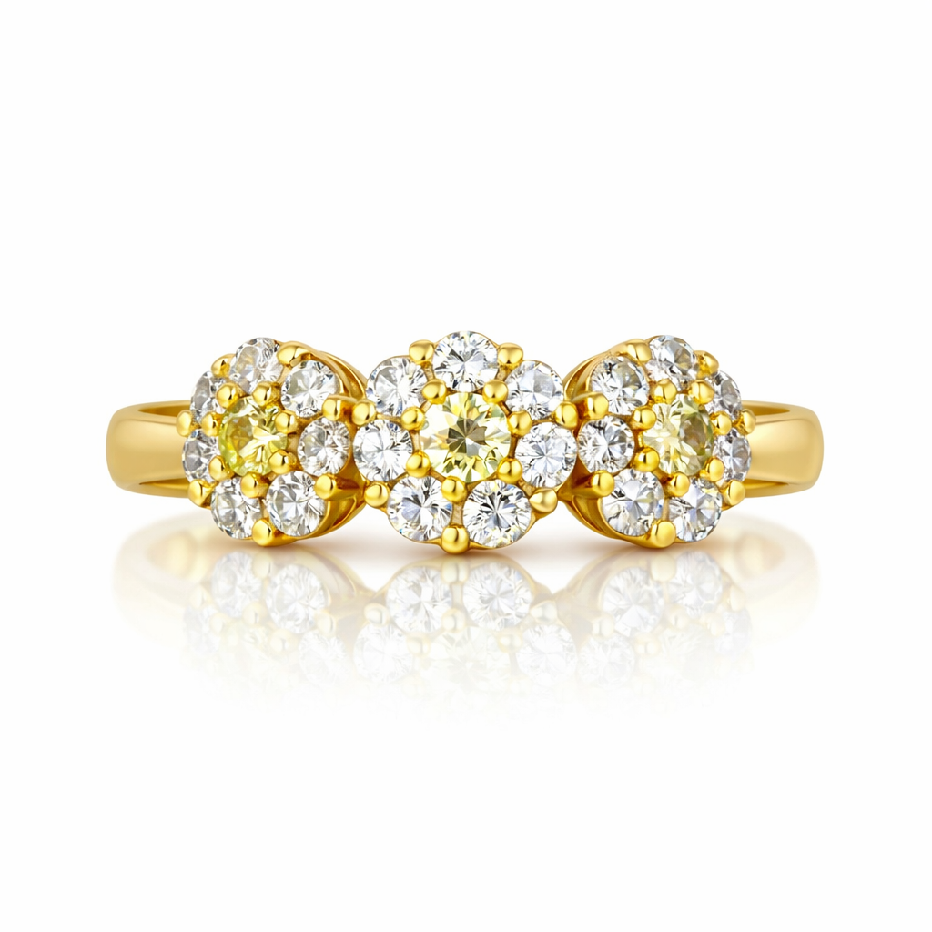 Bague Fleurs Délicates