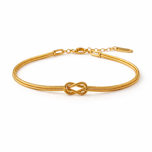 Bracelet Nœud d'Amour Élégant