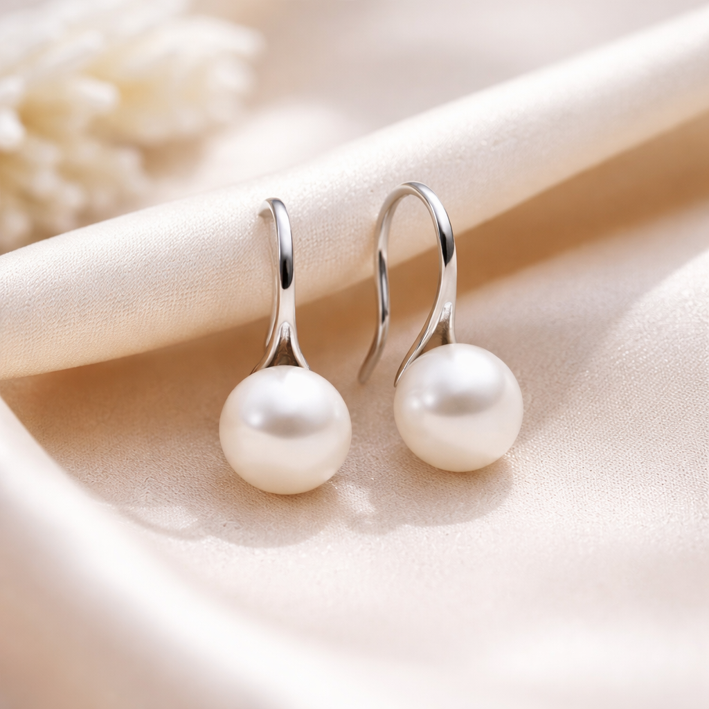 Boucles d'Oreilles Perle en