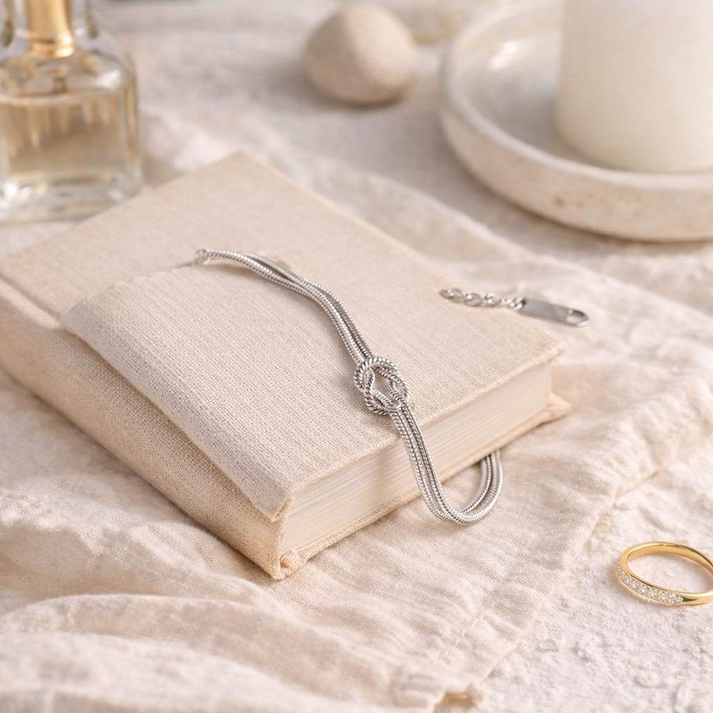 Bracelet Nœud d'Amour Élégant