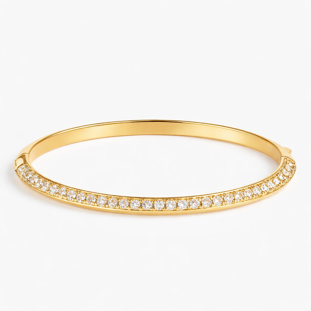 Bracelet Demi Pavé Rivetto
