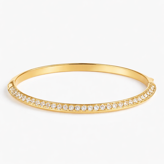 Bracelet Demi Pavé Rivetto
