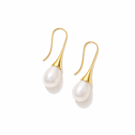 Boucles d'Oreilles Perle Classiques Helena