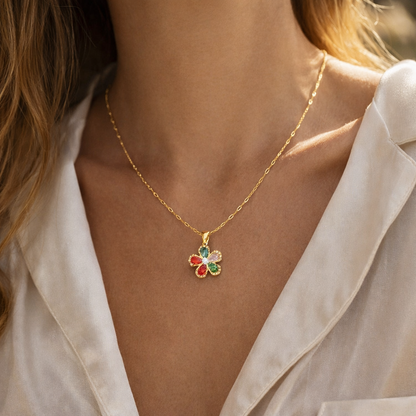 Collier Fleur Délicate Élégante