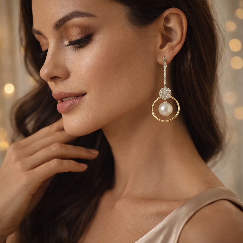 Boucles d'oreilles Perle Chic