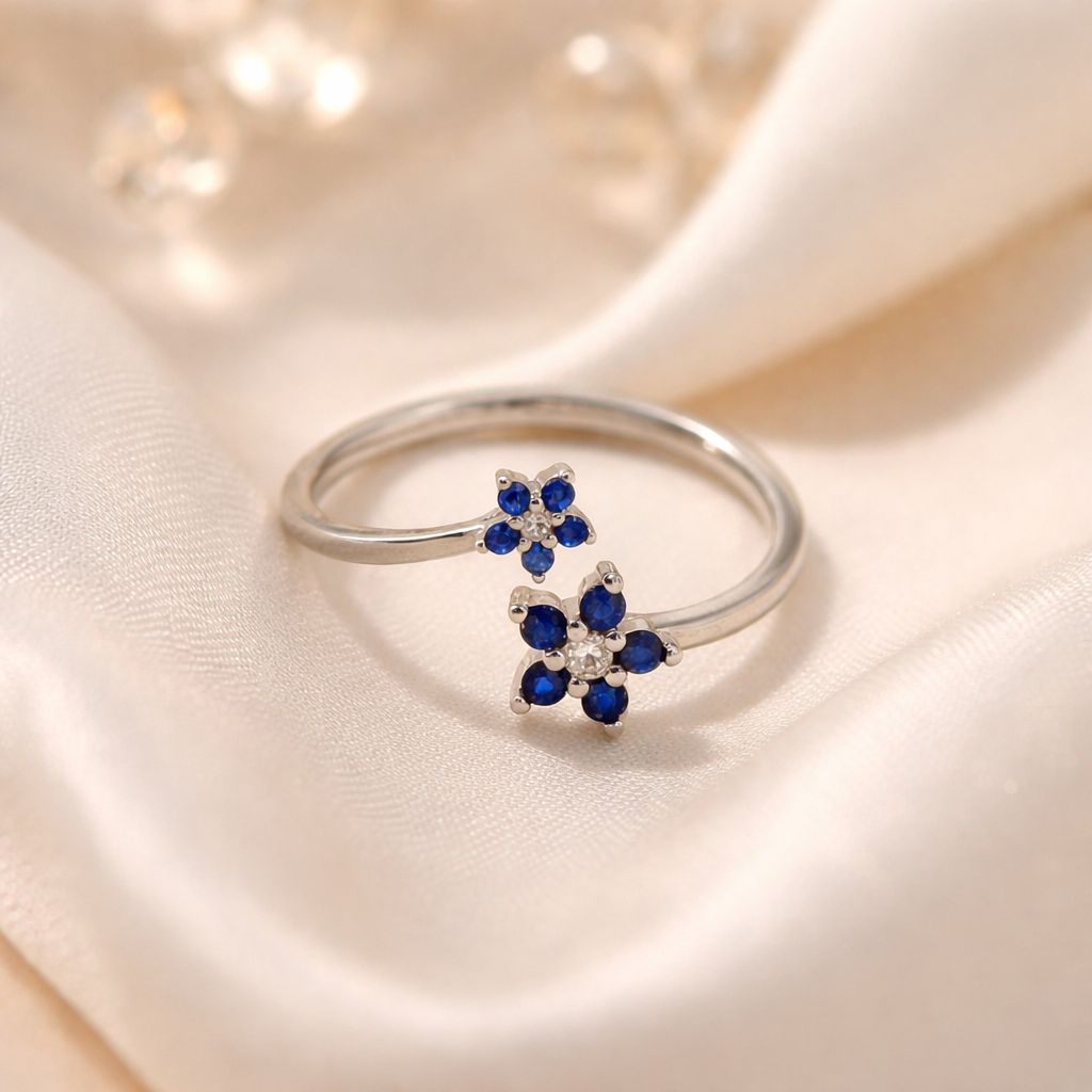 Bague Fleur Délicate Élégante