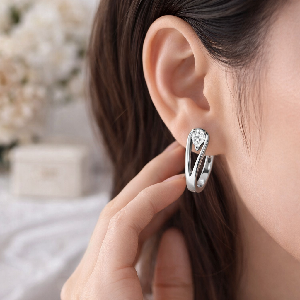 Boucles Créoles Halo Délicat