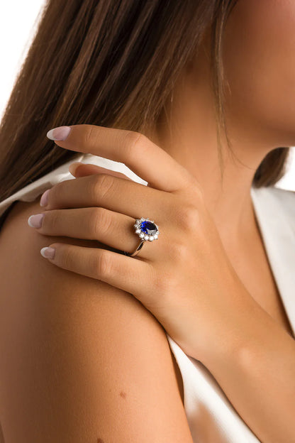Bague Zaffiro Lumineuse