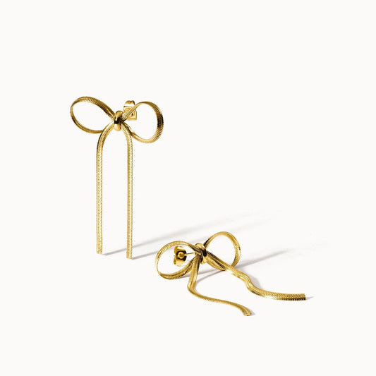 Boucles Nœud Élégance Délicate