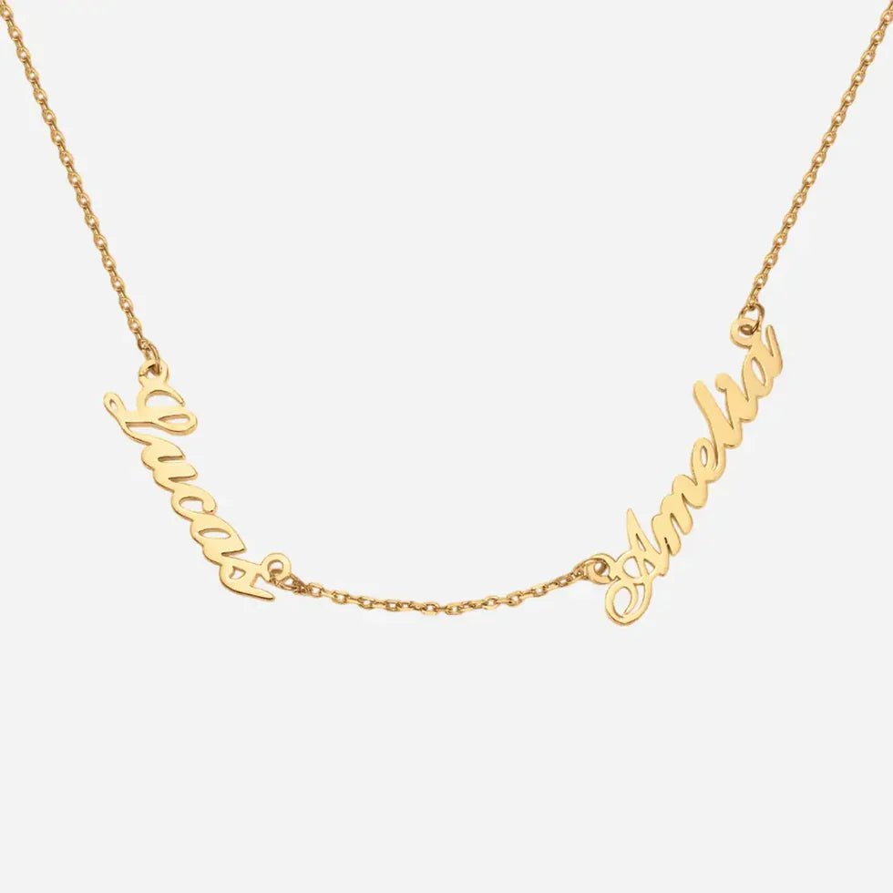 Collier avec plusieurs noms