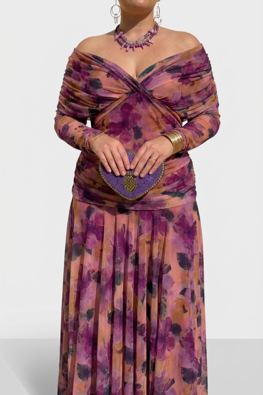 Laisa | Robe Maxi Fleurie