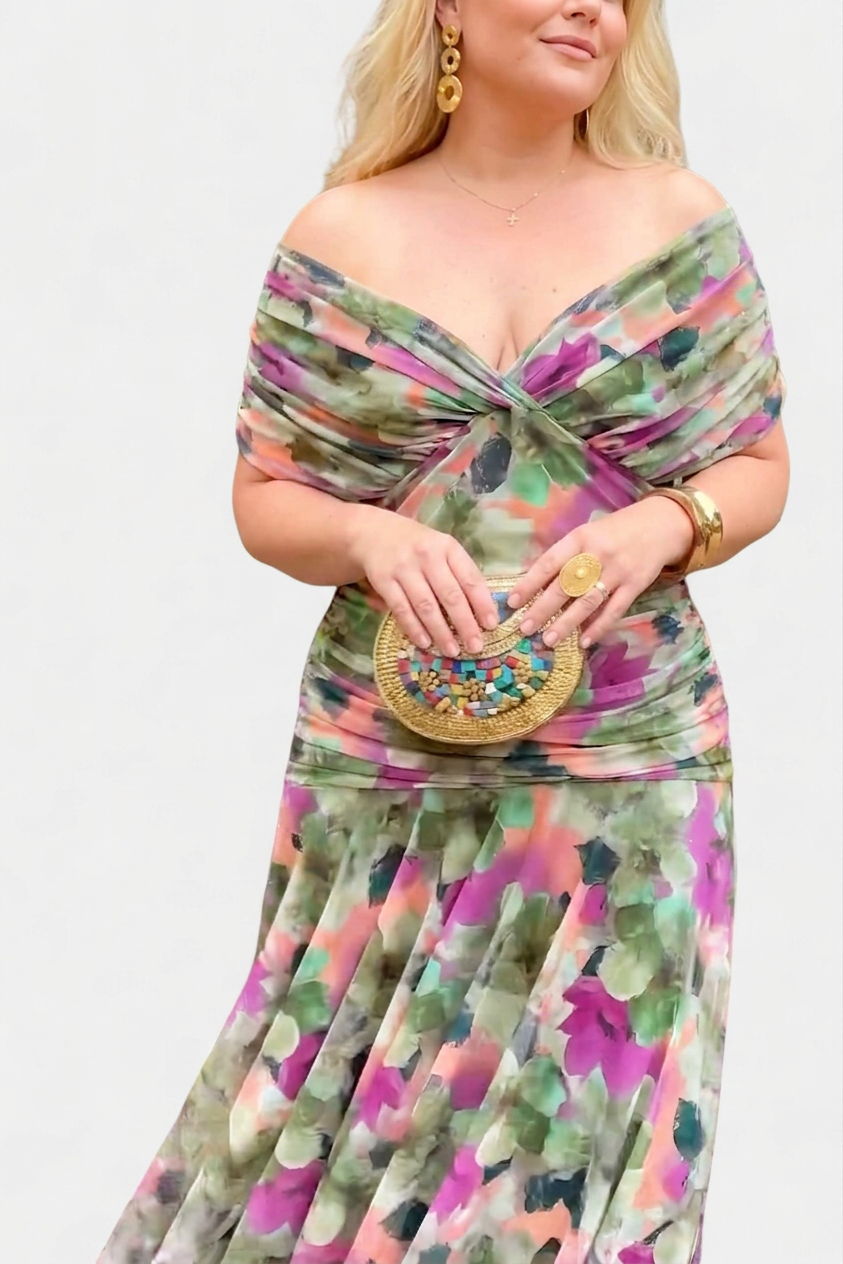 Laisa | Robe Maxi Fleurie