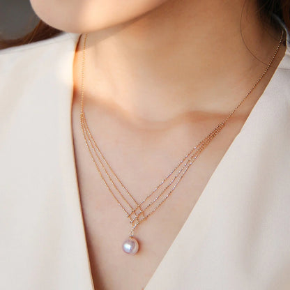 Collier Perle Akoya Délicat