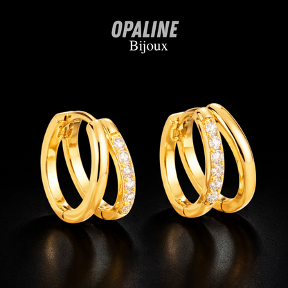 Boucles Double Anneaux Lumineux