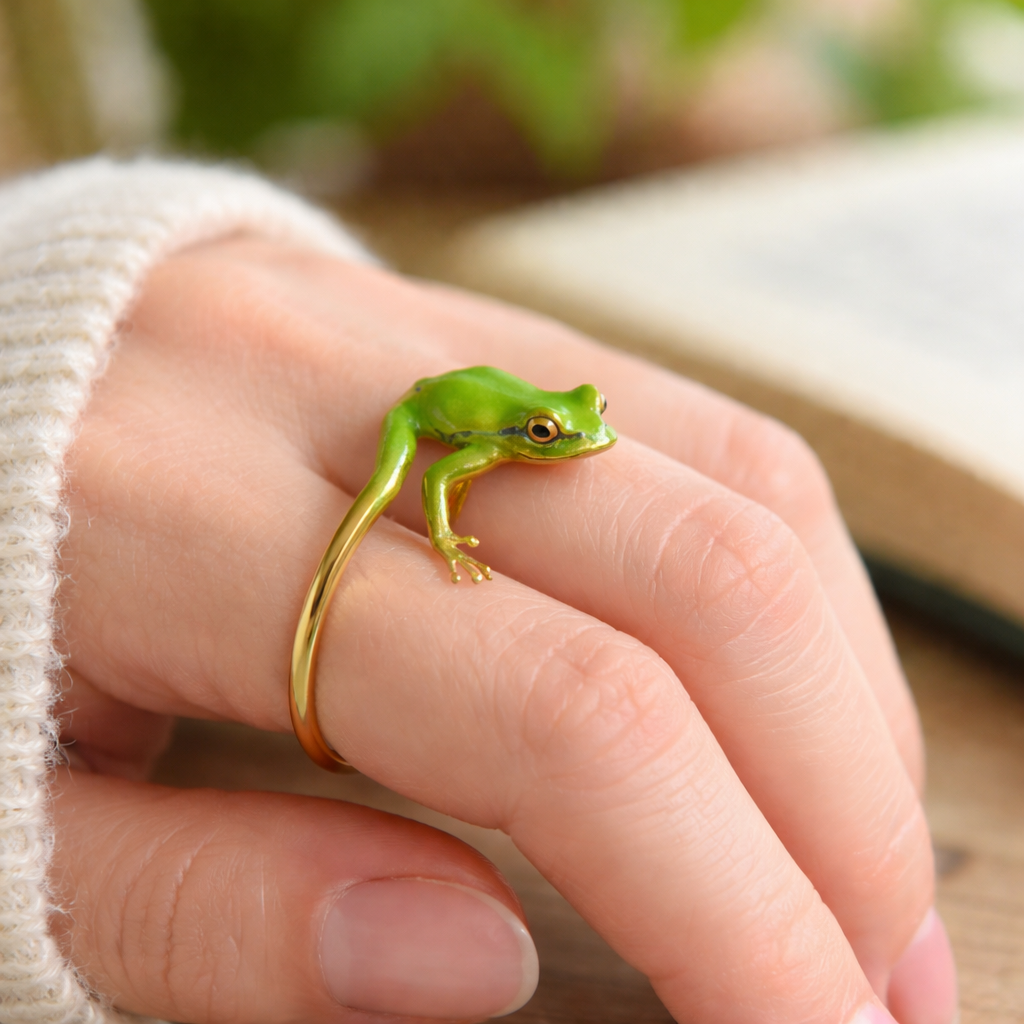 Ensemble Grenouille Élégante