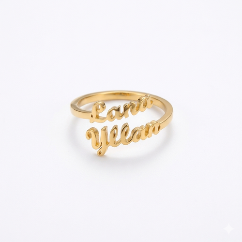 Bague Signature à Prénoms Personnalisés