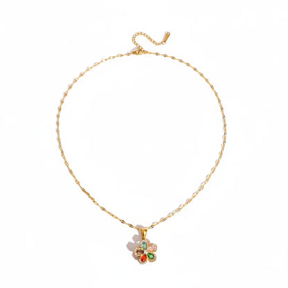 Collier Fleur Délicate Élégante