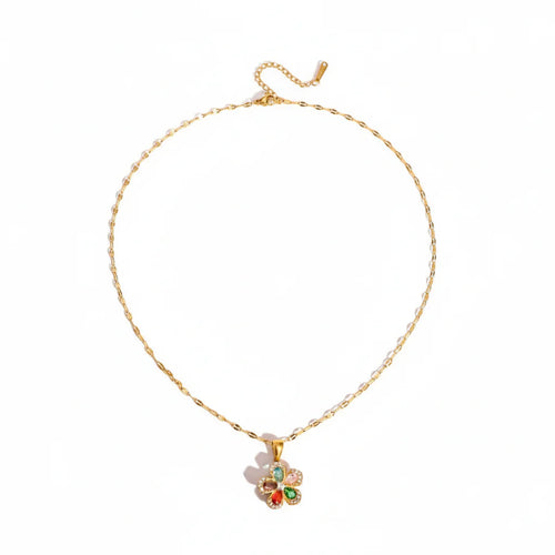 Collier Fleur Délicate Élégante