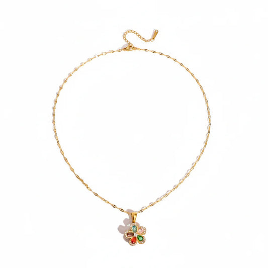 Collier Fleur Délicate Élégante