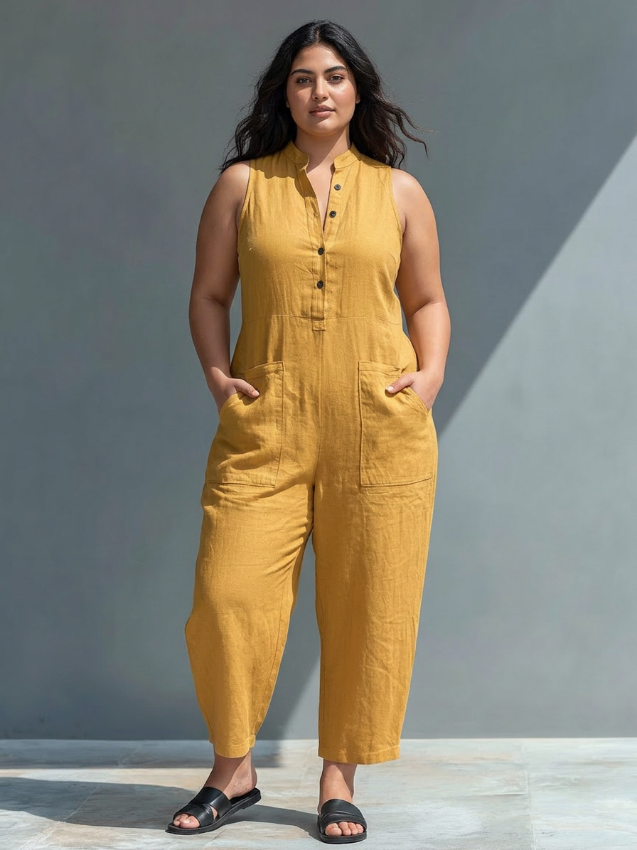 Bria | Combinaison Minimaliste en Lin