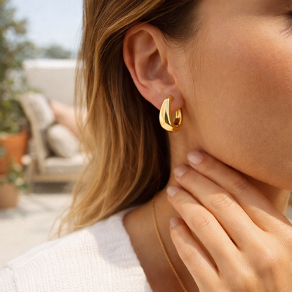 Boucles Dôme Élégance Minimaliste