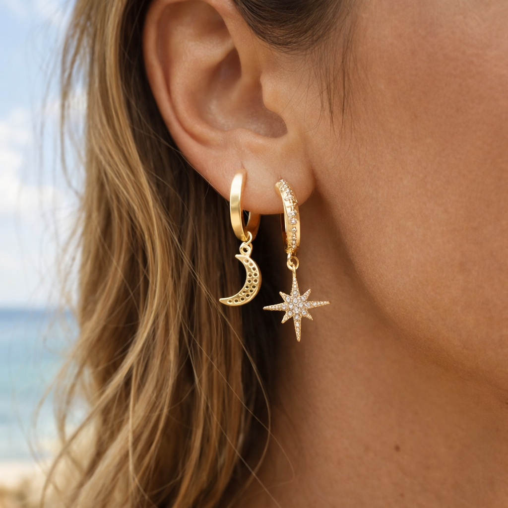 Boucles d'oreilles Nuit d'Été