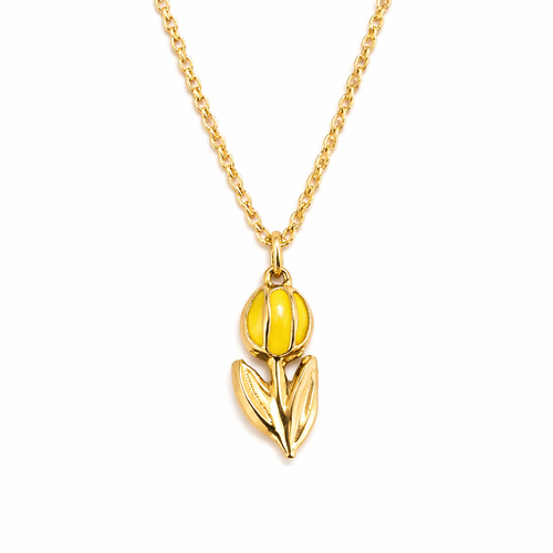 Collier Tulipes Délicates