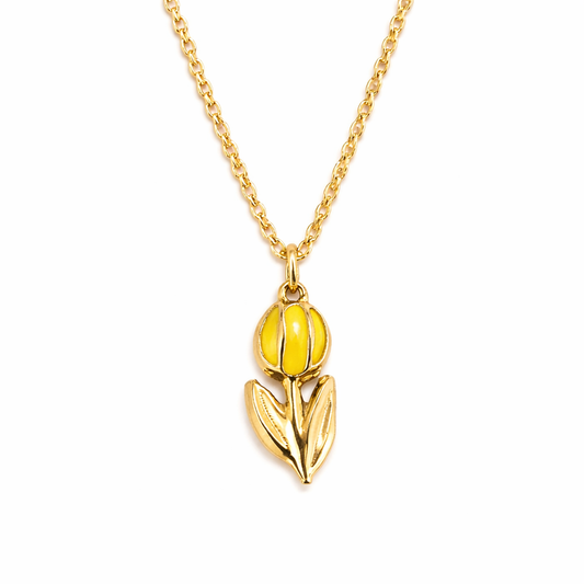 Collier Tulipes Délicates
