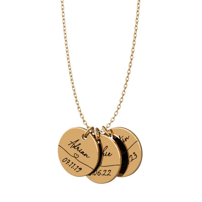 Collier Personnalisé avec Prénom et Date