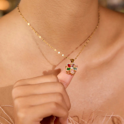 Collier Fleur Délicate Élégante