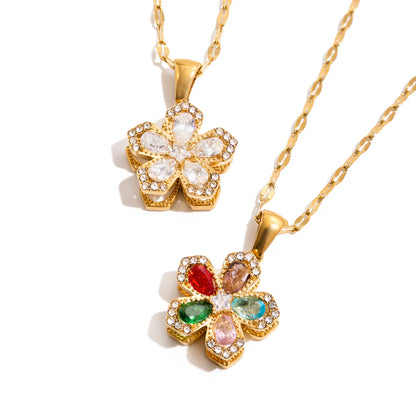 Collier Fleur Délicate Élégante