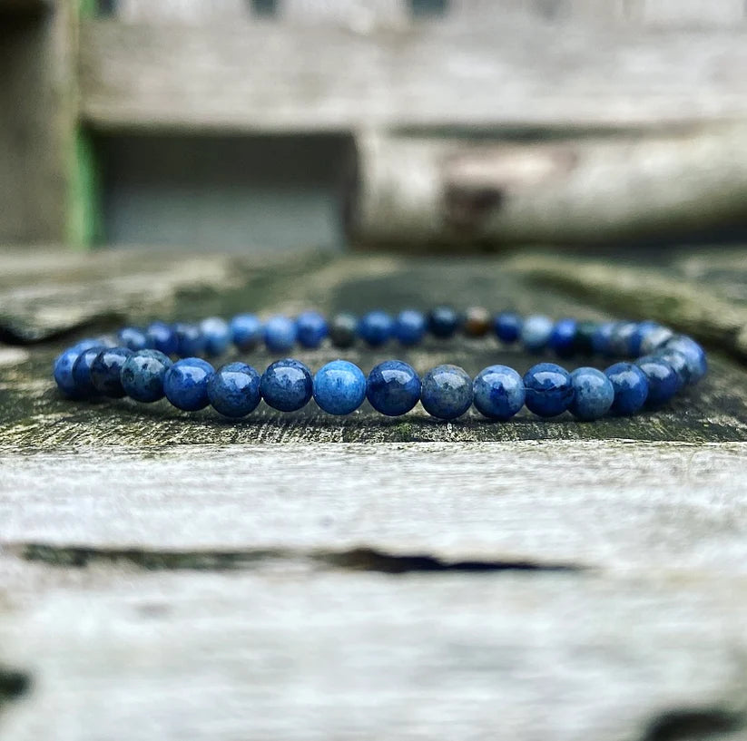 Bracelet Dumortiérite Équilibré