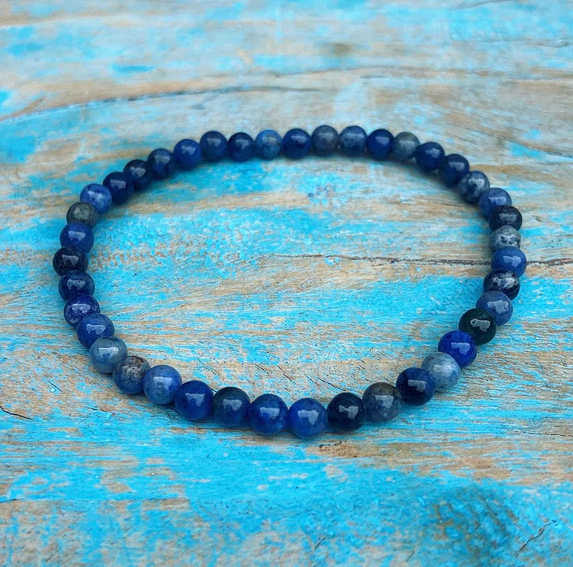 Bracelet Dumortiérite Équilibré