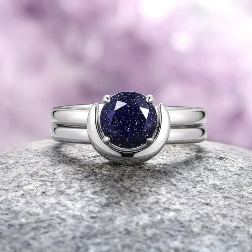 Bague Croissant Lumineux