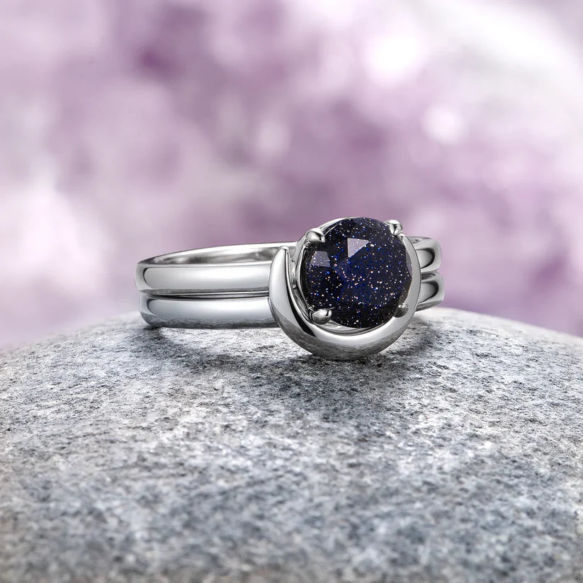 Bague Croissant Lumineux
