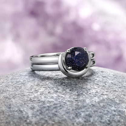 Bague Croissant Lumineux