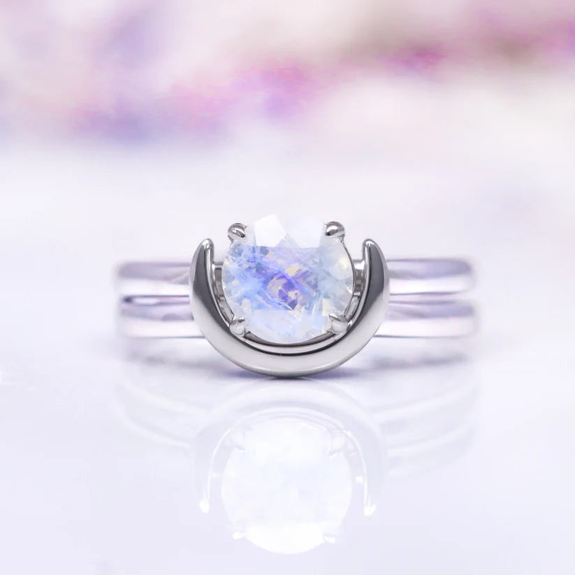 Bague Croissant Lumineux
