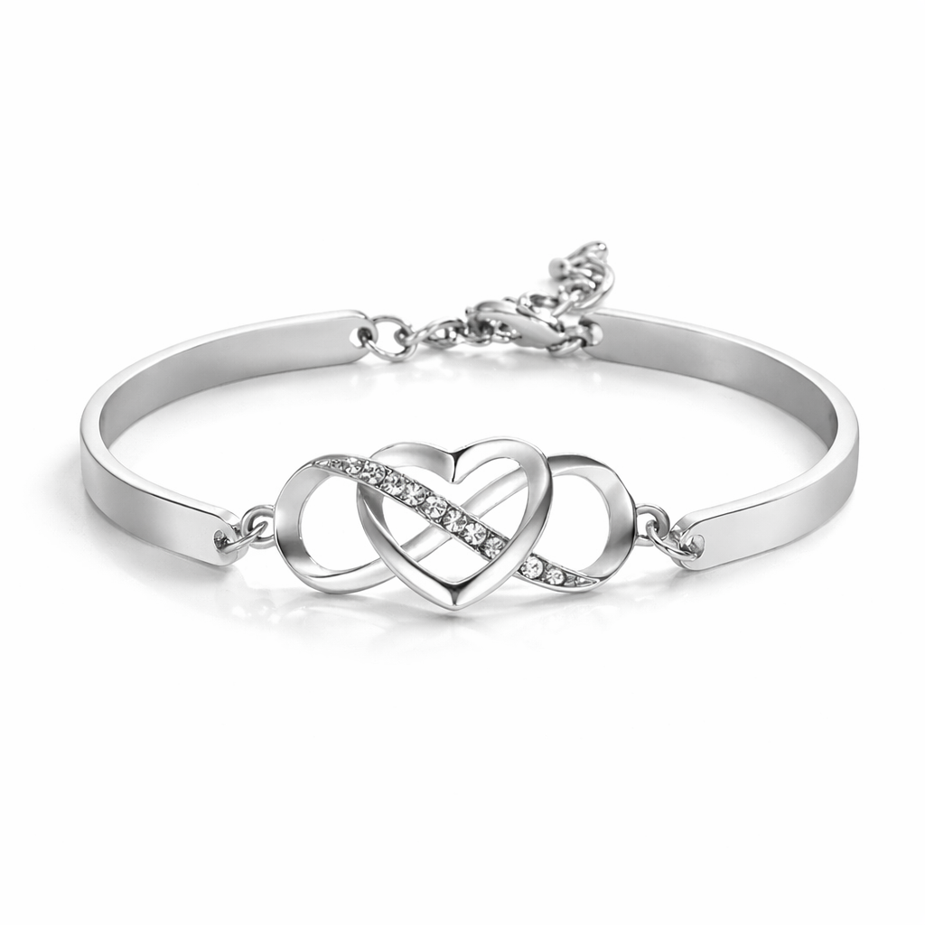 Bracelet Cœur Infini Délicat
