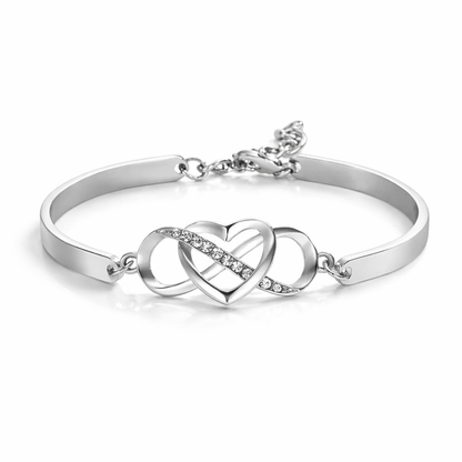 Bracelet Cœur Infini Délicat